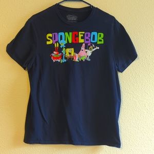 Men's SpongeBob T-shirt. Size Large. Great Condition